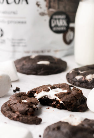 Chocolate Marshmallow Cookies with Black Cocoa Powder - photo 2