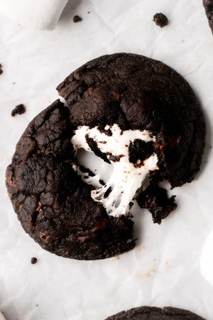 Chocolate Marshmallow Cookies with Black Cocoa Powder - photo 4
